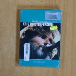 KRIS KRISTOFFERSON LIVE FROM AUSTIN TX - DVD