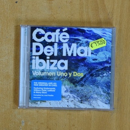 CAFE DEL MAR - IBIZA VOLUMEN UNO Y DOS - CD