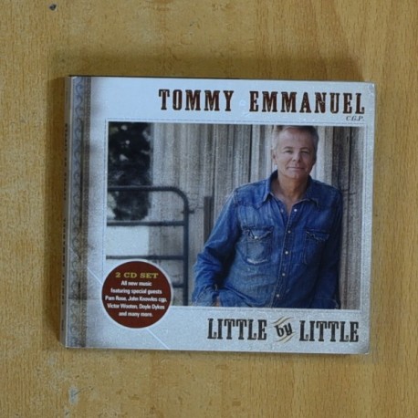 TOMMY EMMANUEL - LITTLE BY LITTLE - CD