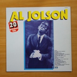 AL JOLSON - 20 GREATEST HITS - LP