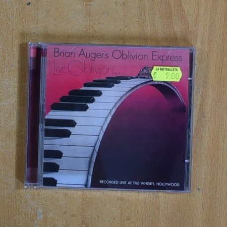 BRIAN AUGERS OBLIVION EXPRESS - LIVE OBLIVION - CD