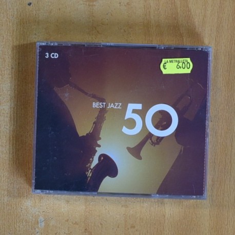 VARIOS - BEST JAZZ 50 - 3 CD