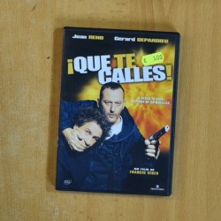 QUE TE CALLES - DVD