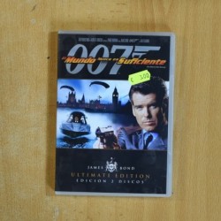 007 EL MUNDO NUNCA ES SUFICIENTE - DVD