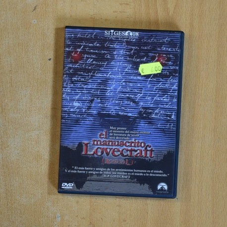 EL MANUSCRITO LOVECRAFT - DVD