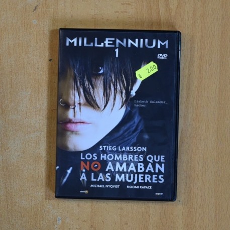 LOS HOMBRES QUE NO AMABAN A LAS MUJERES - DVD