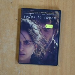 TODOS LO SABEN - DVD