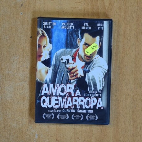 AMOR A QUEMARROPA - DVD