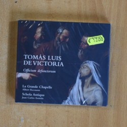 TOMAS LUIS DE VICTORIA - OFFICIUM DEFUNCGTORUM - CD