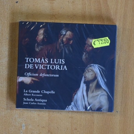 TOMAS LUIS DE VICTORIA - OFFICIUM DEFUNCGTORUM - CD