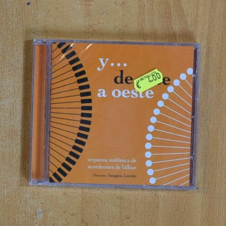 ORQUESTA SINFONICA DE ACORDEONES DE BILBAO - Y DE ESTE A OESTE - CD