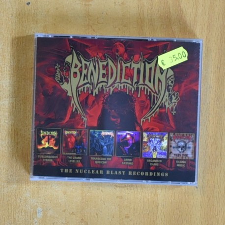 BENEDICTION - TE NUCLEAR BLAST RECORDINGS - CD