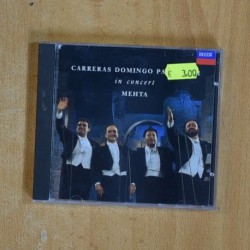 CARRERAS / DOMINGO / PAVAROTTI - IN CONCERT - CD