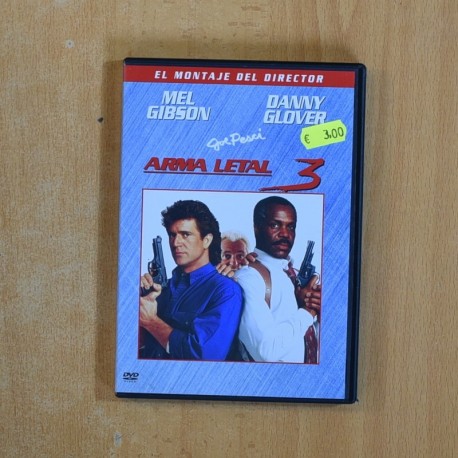 ARMA LETAL 3 - DVD