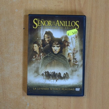 EL SEÑOR DE LOS ANILLOS LA COMUNIDAD DEL ANILLO - DVD