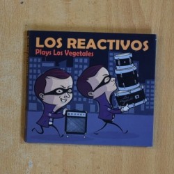 LOS REACTIVOS - PLAYS LOS VEGETALES - CD