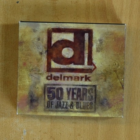 VARIOS - DELMARK 50 YEARS OF JAZZ & BLUES - 4 CD + DVD