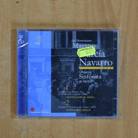 MAESTRO GARCIA NAVARRO - IN MEMORIAM - CD