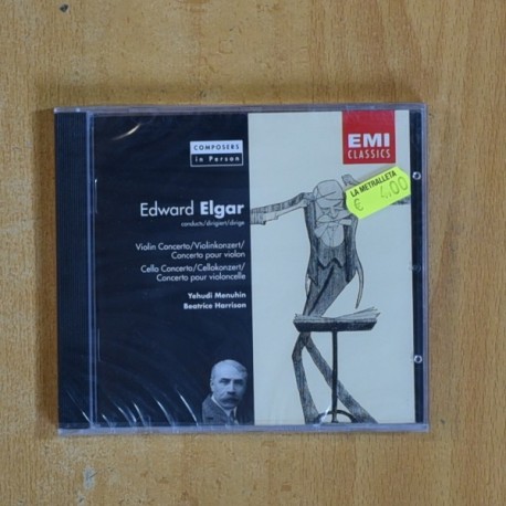 EDWARD ELGAR - EDWARD ELGAR - CD