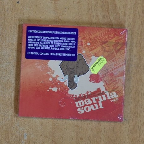 VARIOS - MARULA SOUL VOL 2 - CD