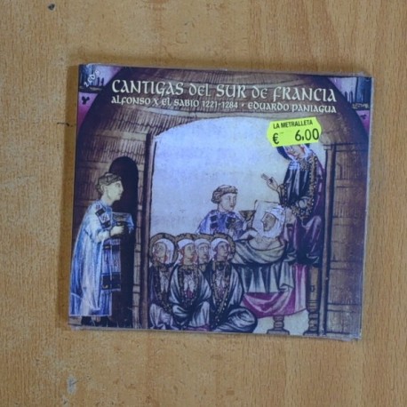 EDUARDO PANIAGUA - CANTIGAS DEL SUR DE FRANCIA - CD