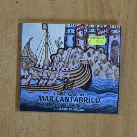 EDUARDO PANIAGUA - CANTIGAS DEL MAR CANTABRICO - CD