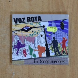 VOZ ROTA - EN TONOS MENORES - CD