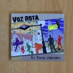 VOZ ROTA - EN TONOS MENORES - CD