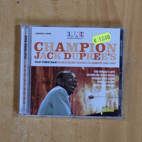 JACK DUPREE - CHAMPION - CD