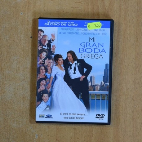 MI GRAN BODA GRIEGA - DVD