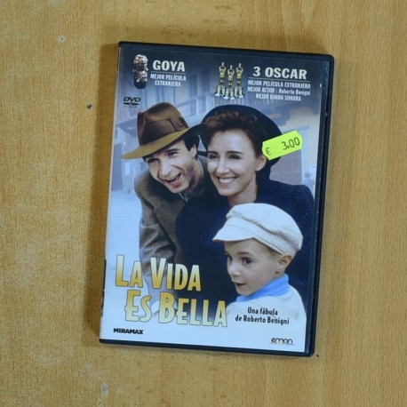 LA VIDA ES BELLA - DVD