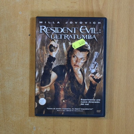 RESIDENT EVIL ULTRATUMBA - DVD