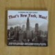 VARIOS - THATS NEW YORK MAN - CD