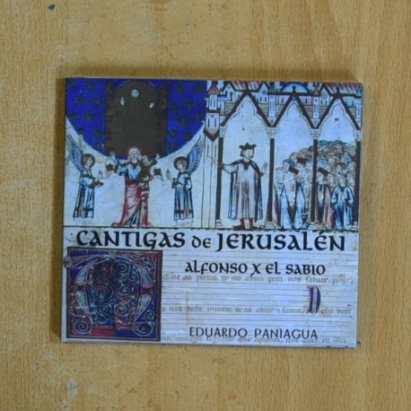 EDUARDO PANIAGUA - CANTIGAS DE JERUSALEN ALFONSO X EL SABIO - CD