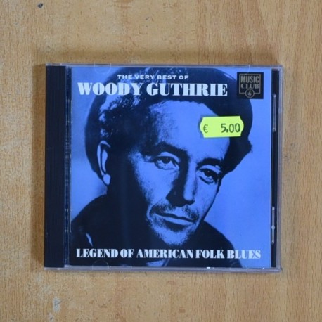 WOODY GUTHRIE - LEGEND OF AMERICAN FOLK BLUES - CD