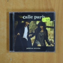 CALLE PARIS - PALABRAS SECRETAS - CD