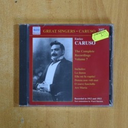 ENRICO CARUSO - THE COMPLETE RECORDINGS VOLUME 7 - CD