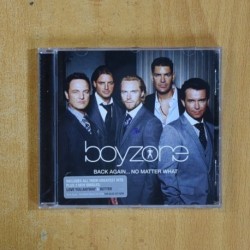 BOYZONE - BACK AGAIN NO MATTER WHAT - CD