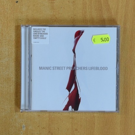 MANIC STREET PREACHERS - LIFEBLOOD - CD