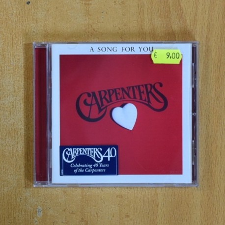 CARPENTERS - A SONG FOR YOU - CD