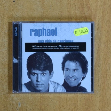 RAPHAEL - UNA VIDA DE CANCIONES - 2 CD