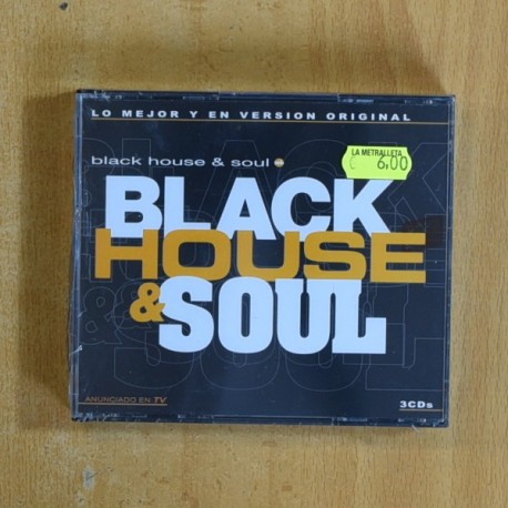 VARIOS - BLACK HOUSE & SOUL - CD