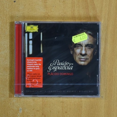 PLACIDO DOMINGO - PASION ESPAÑOLA - CD