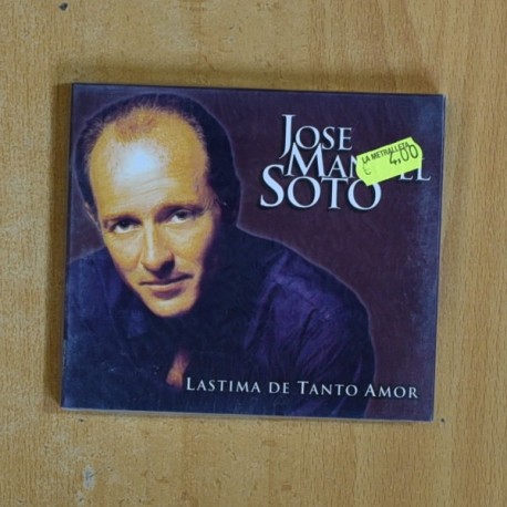 JOSE MANUEL SOTO - LASTIMA DE TANTO AMOR - CD