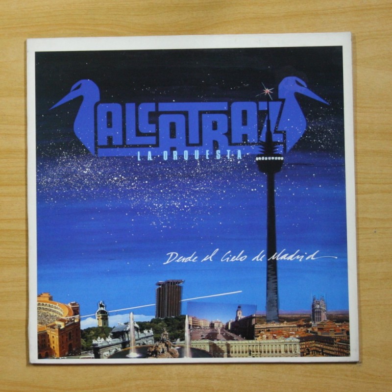 La Orquesta Alcatraz Desde El Cielo De Madrid Lp Discos La Metralleta