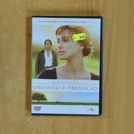 ORGULLO Y PREJUICIO - DVD