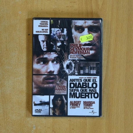 ANTES QUE EL DIABLO SEPA QUE HAS MUERTO - DVD