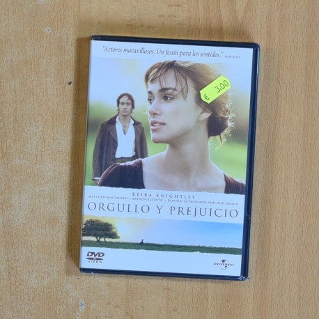 ORGULLO Y PREJUICIO - DVD