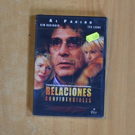 RELACIONES CONFIDENCIALES - DVD