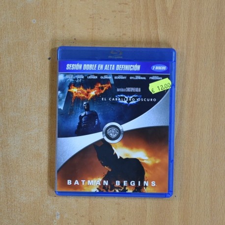 EL CABALLERO OSCURO / BATMAN BEGINS - BLURAY